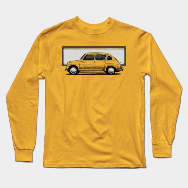 The spanish four door version of the 600 Long Sleeve T-Shirt by jaagdesign